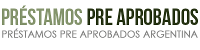 Prestamos pre aprobados